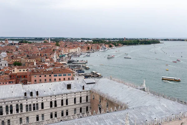 Venedig Italien 2022 Blick Auf Den Dogenpalast Venedig Vom Campanile — Stockfoto