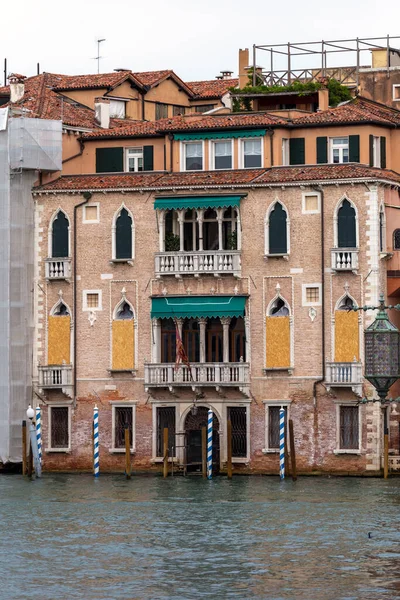 Venedig Italien 2022 Den Stora Kanalen Venedig Molnig Sommardag — Stockfoto