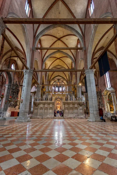 Venise Italie 2022 Église Santa Maria Gloriosa Dei Frari Venise — Photo