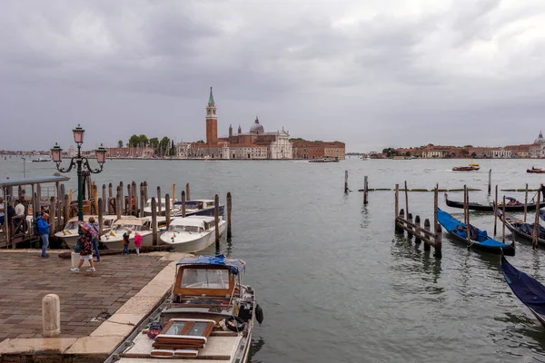 Venise Italie 2022 Vue Église San Giorgio Maggiore Depuis Place — Photo
