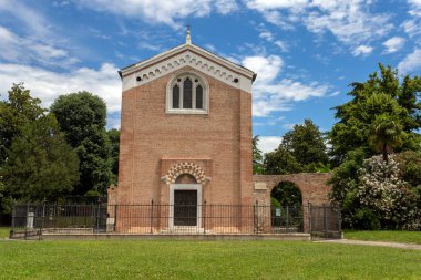 Padua, İtalya - 06 10 2022: Padua 'daki Scrovegni Şapeli.