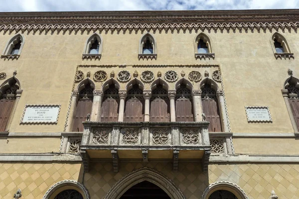 Padua Italien 2022 Palazzo Romanin Jacur Padua Ett Venetianskt Gotiskt — Stockfoto