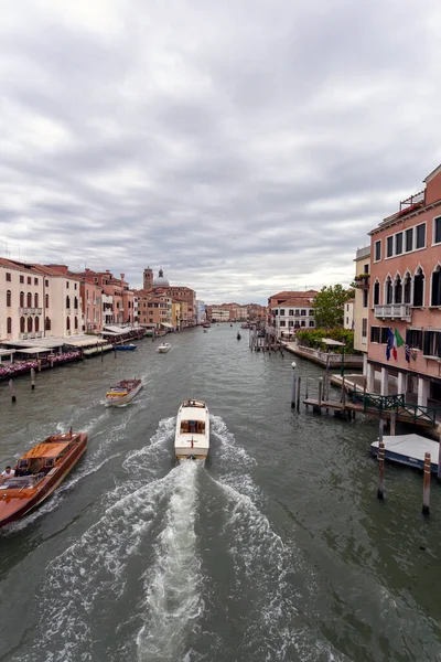 Venezia Italia 2022 Canal Grande Venezia Una Mattina Estate — Foto Stock