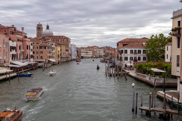 Venise Italie 2022 Canal Grande Venise Par Une Matinée Été — Photo