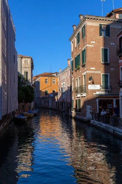 Venise Italie 2022 Petit Canal Venise Jour Été — Photo
