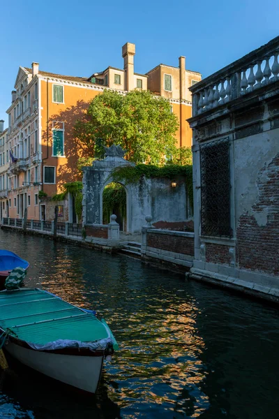 Venise Italie 2022 Petit Canal Venise Jour Été — Photo