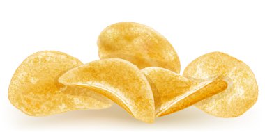 patates cipsi yığını