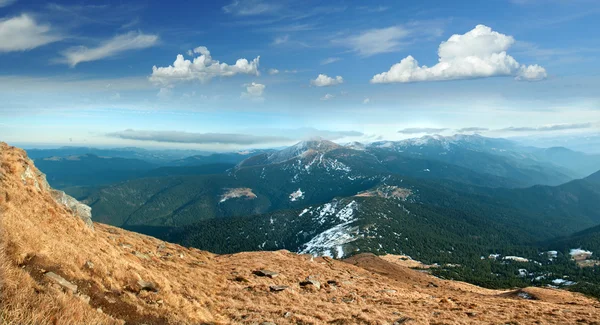 Cume e pico do Monte Goverla — Fotografia de Stock