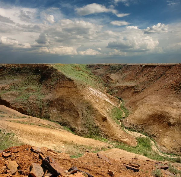Устюртское плато — стоковое фото
