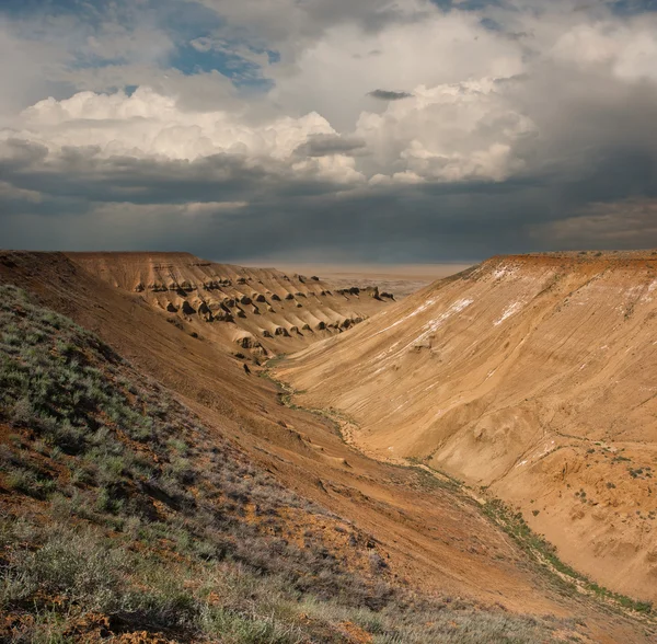 Plateau Ustiurt in Kazakistan — Foto Stock