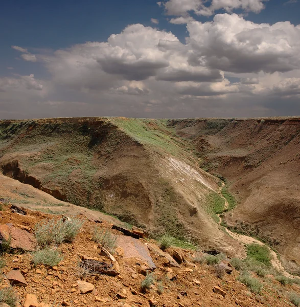 Landscape plateau Ustyurt — Stock Photo, Image