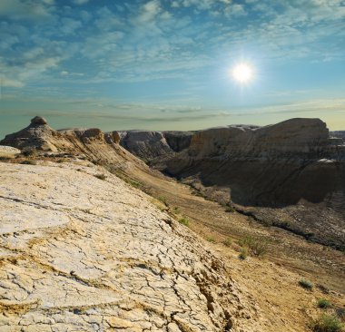Kazakistan'ın dağlar shalkar-Tolga