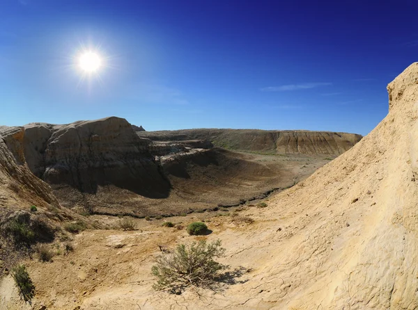 Cliffs on the plateau Shalkar-Nura — Stock Fotó