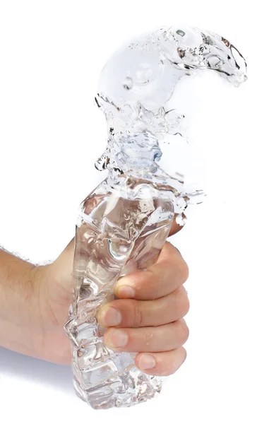 Wasserflasche aus Kunststoff — Stockfoto