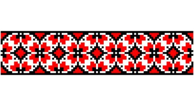 Design greeting card f. Ornamental colorful detail of mosaic.Vector illustration.