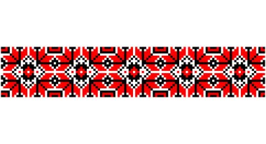 Design greeting card f. Ornamental colorful detail of mosaic.Vector illustration.