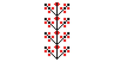 Ukraine banner. Ukrainian Red black color theme. Symbols of Ukraine. International protest, Stop the war against Ukraine. Support Ukraine.