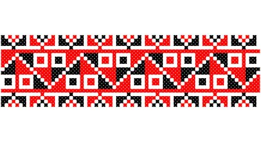 Ukraine banner. Ukrainian Red black color theme. Symbols of Ukraine. International protest, Stop the war against Ukraine. Support Ukraine.