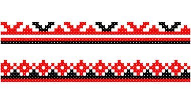 Ukraine banner. Ukrainian Red black color theme. Symbols of Ukraine. International protest, Stop the war against Ukraine. Support Ukraine.