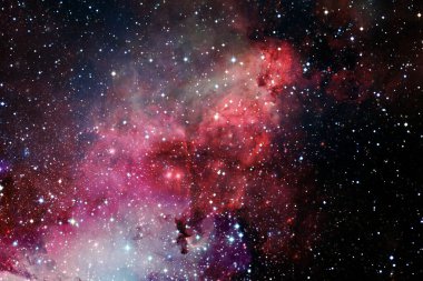 Sonsuz evrenin harikası. Bu görüntünün elementleri NASA tarafından desteklenmektedir