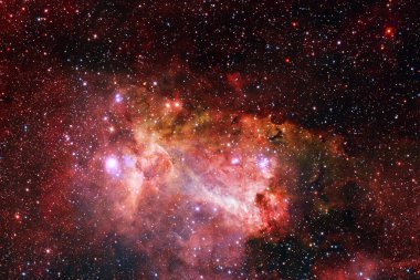 Uzay boşluğu. Bu görüntünün elementleri NASA tarafından desteklenmektedir