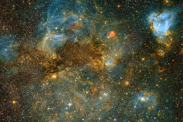Impressionante de cosmos intermináveis. Elementos desta imagem fornecidos pela NASA — Fotografia de Stock
