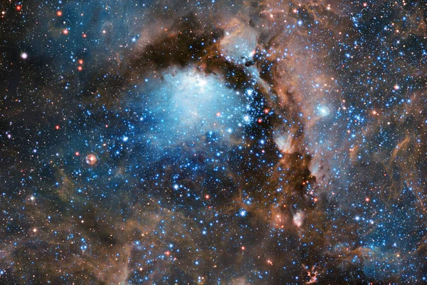 美丽的星系美国航天局提供的这一图像的要素 — 图库照片