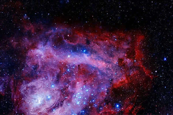 Schöne Galaxie. Elemente dieses von der NASA bereitgestellten Bildes — Stockfoto