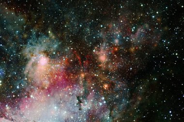 Sonsuz evrenin harikası. Bilim kurgu duvar kağıdı. Bu görüntünün elementleri NASA tarafından desteklenmektedir.