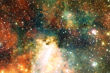 Nebula, uzayın derinliklerinde bir yıldız kümesi. Bilim kurgu sanatı. Bu görüntünün elementleri NASA tarafından desteklenmektedir.