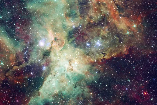 Univers Sans Fin Avec Étoiles Galaxies Dans Espace Art Cosmique — Photo