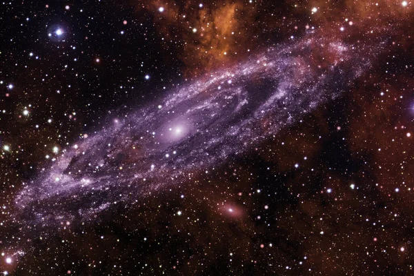 Espacio Profundo Impresionante Representación Ciencia Ficción Elementos Esta Imagen Proporcionados — Foto de Stock