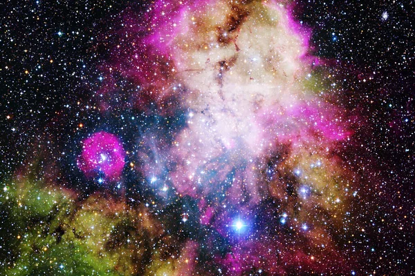 Nebula Cluster Stars Deep Space Science Fiction Art Elements Image — Stock Photo, Image