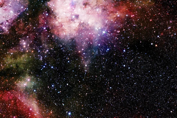 Outer Space Art Starfield Awesome Nebulae Elements Image Furnished Nasa — Stock Photo, Image