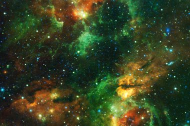 Kozmik manzara. Nebula. Bu görüntünün elementleri NASA tarafından desteklenmektedir