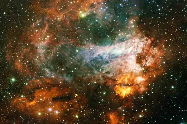 Starfield 星云星云 美国航天局提供的这一图像的要素 — 图库照片