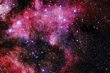 Starfield. Kozmos sanatı. Bu görüntünün elementleri NASA tarafından desteklenmektedir.