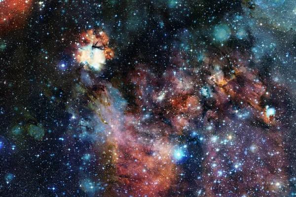 Gyönyörű Galaxis Valahol Űrben Kozmikus Tapéta Kép Elemeit Nasa Bocsátotta — Stock Fotó