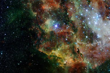 Sonsuz evrenin harikası. Bilim kurgu duvar kağıdı. Bu görüntünün elementleri NASA tarafından desteklenmektedir.