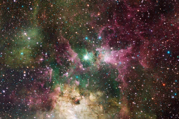 Arte Espaço Exterior Starfield Incrível Nebulosa Elementos Desta Imagem Fornecidos — Fotografia de Stock