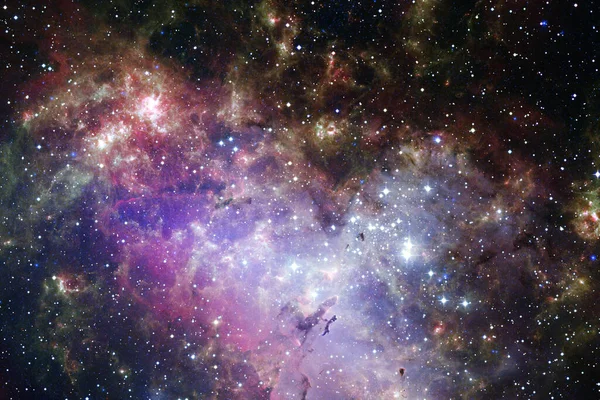 Végtelen Univerzum Csillagokkal Galaxisokkal Űrben Kozmosz Művészet Kép Elemeit Nasa — Stock Fotó