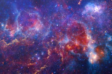 Derin Uzay. Bu görüntünün elementleri NASA tarafından desteklenmektedir