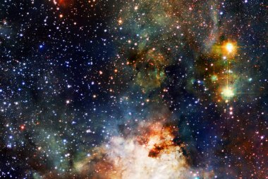 Starfield. Bu görüntünün elementleri NASA tarafından desteklenmektedir