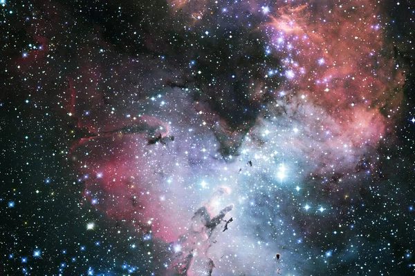Bela galáxia. Elementos desta imagem fornecidos pela NASA — Fotografia de Stock