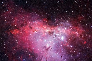 Dış uzayda yıldızları ve galaksileri olan sonsuz evren. Kozmos sanatı. Bu görüntünün elementleri NASA tarafından desteklenmektedir.