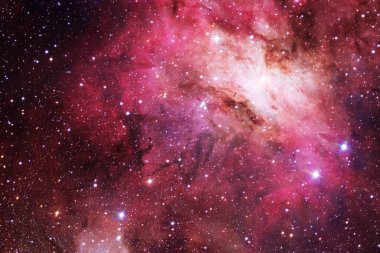 Starfield. Kozmos sanatı. Bu görüntünün elementleri NASA tarafından desteklenmektedir.