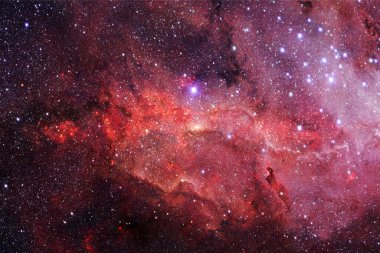 Starfield. Kozmos sanatı. Bu görüntünün elementleri NASA tarafından desteklenmektedir.