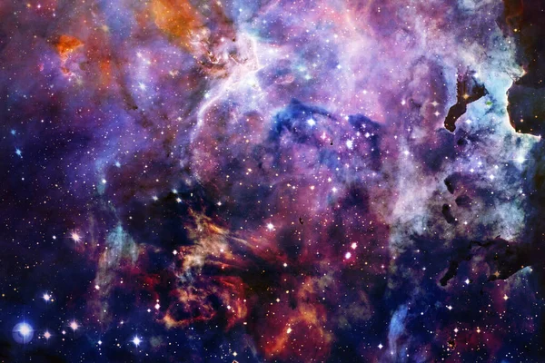 Nebulosa Aglomerado Estrelas Espaço Profundo Arte Ficção Científica Elementos Desta — Fotografia de Stock