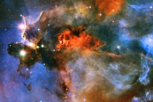 Spazio Esterno Paesaggio Cosmico Nebulosa Elementi Questa Immagine Forniti Dalla — Foto Stock