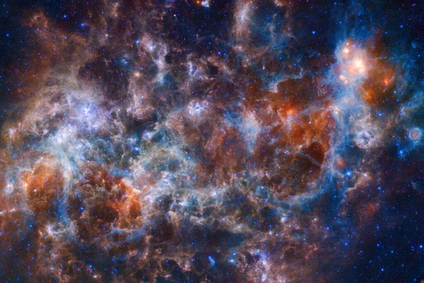 Univers Sans Fin Avec Étoiles Galaxies Dans Espace Art Cosmique — Photo